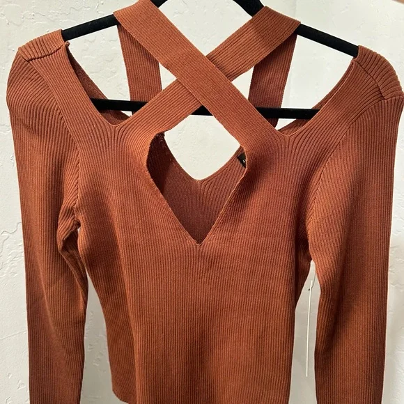 Fitted Sweater Bodysuit from Almost Famous - Picture 6 of 10